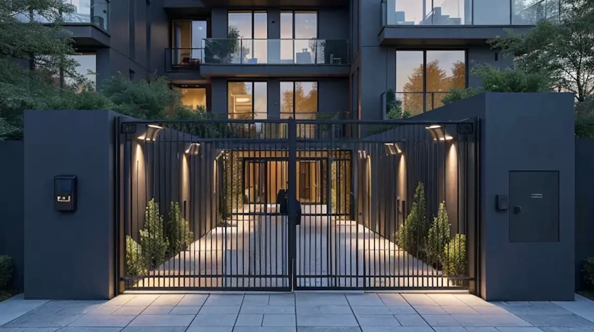 Luxury Multi-Family Apartment Complex with Secure Gated Entry